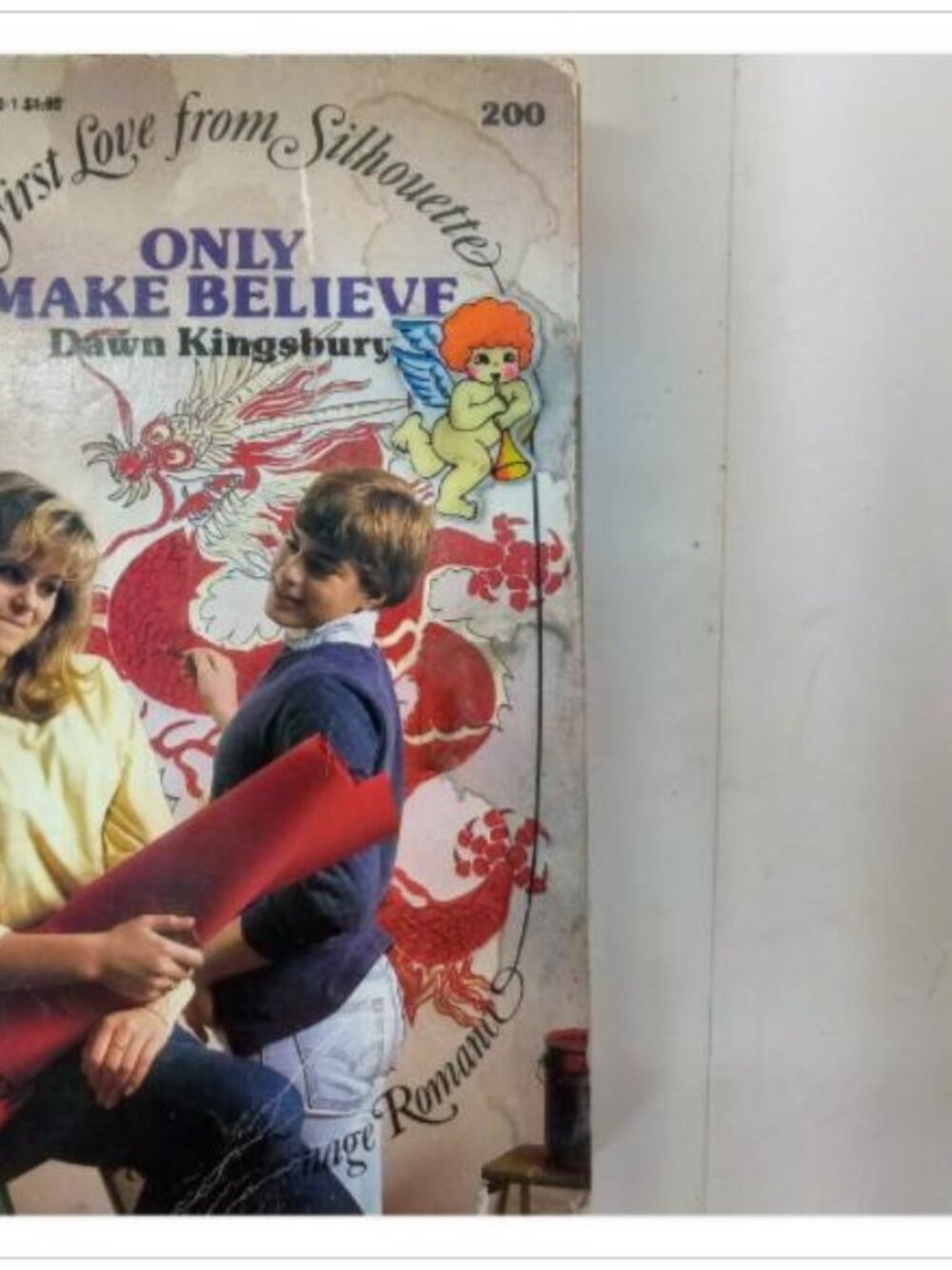 Only Make Believe Teenage Romance First Love Silhouette Books 1st 1986 PB